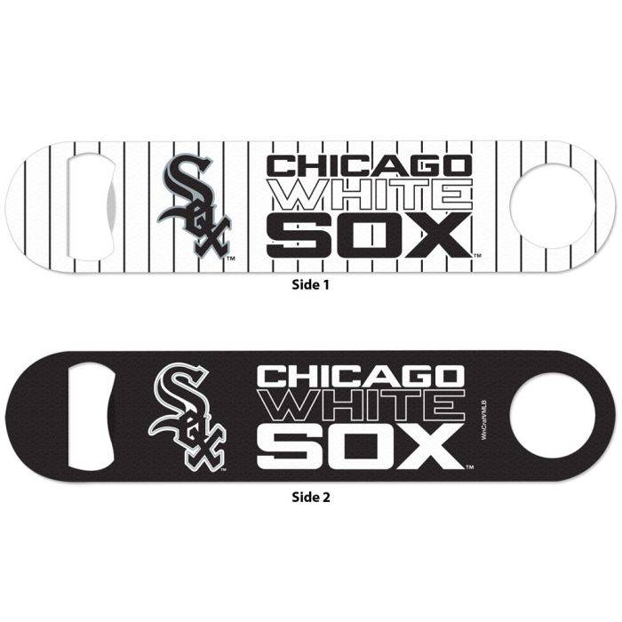 Chicago White Sox 7" Stainless Steel Bottle Opener product image 1, provided for visual reference and product detail review