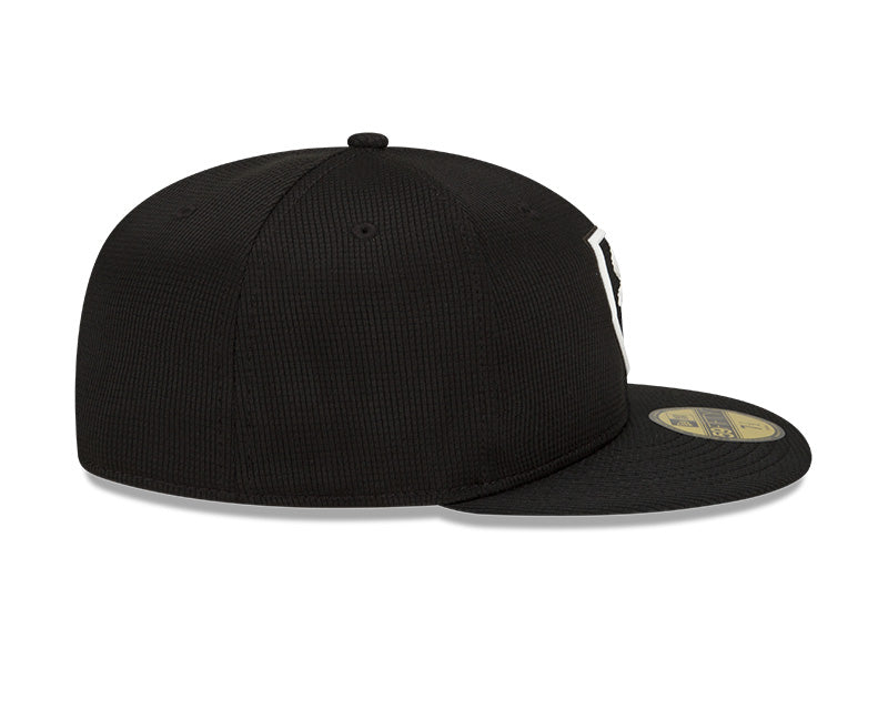 Chicago White Sox Black Alternate 2022 New Era Clubhouse Collection 59FIFTY Fitted Hat for Men product image 5, provided for