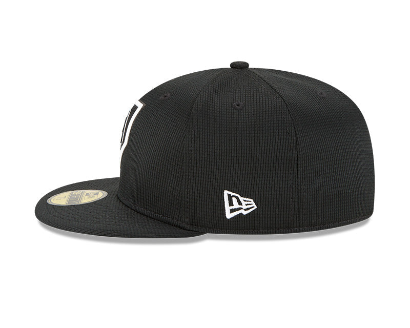 Chicago Cubs Black New Era 2022 Clubhouse Collection 59FIFTY Fitted Hat for Men product image 4, provided for visual