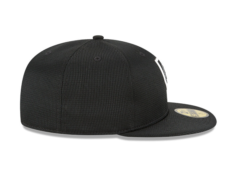 Chicago Cubs Black New Era 2022 Clubhouse Collection 59FIFTY Fitted Hat for Men product image 6, provided for visual