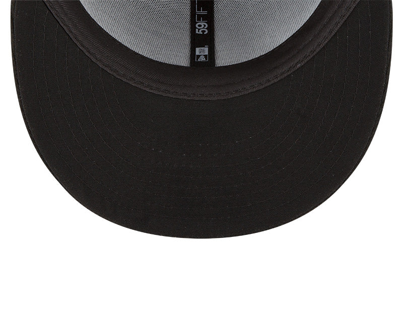 Chicago Cubs Black New Era 2022 Clubhouse Collection 59FIFTY Fitted Hat for Men product image 7, provided for visual