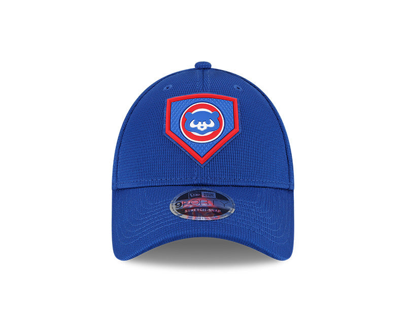 Chicago Cubs New Era Royal 2022 Clubhouse 9FORTY Adjustable Snapback Hat for Men product image 3, provided for visual