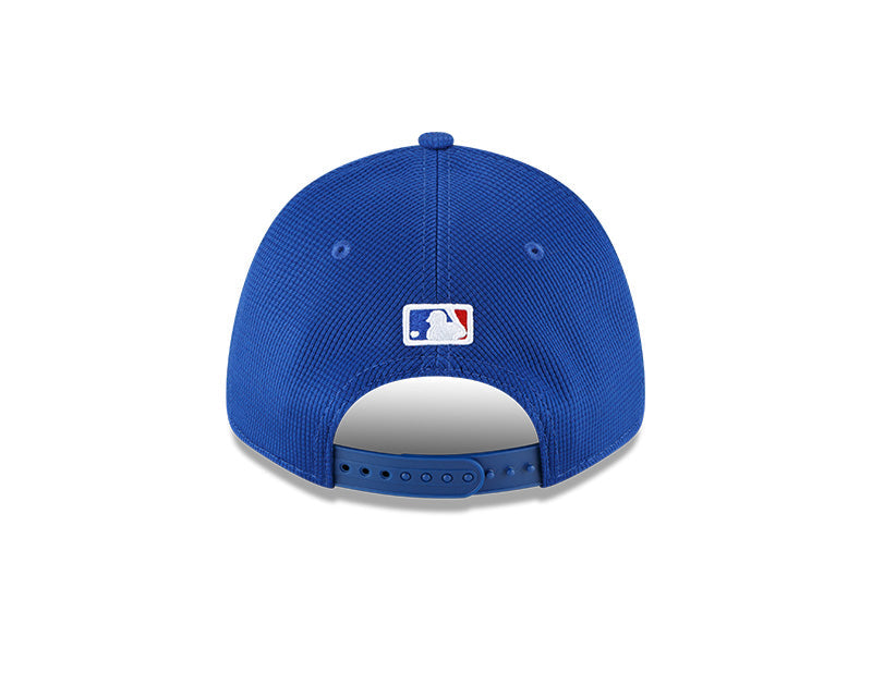 Chicago Cubs New Era Royal 2022 Clubhouse 9FORTY Adjustable Snapback Hat for Men product image 6, provided for visual