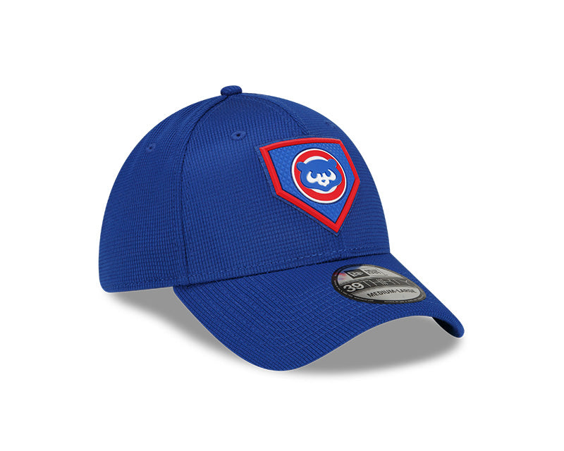 Chicago Cubs New Era Royal Blue 2021 Clubhouse 39THIRTY Flex Hat for Men product image 3, provided for visual reference and