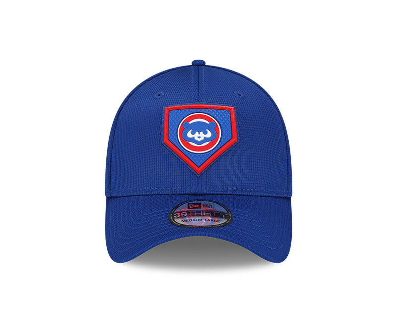 Chicago Cubs New Era Royal Blue 2021 Clubhouse 39THIRTY Flex Hat for Men product image 2, provided for visual reference and