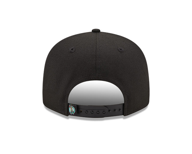Boston Celtics Logo Tear Black New Era 9FIFTY Snapback Hat product image 6, provided for visual reference and product detail