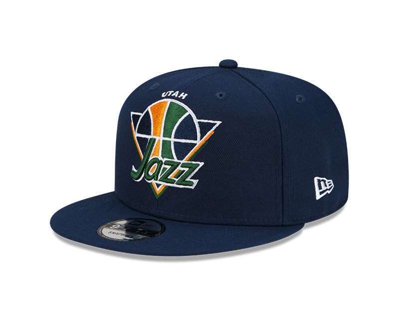 Utah Jazz New Era Navy 2021 NBA Tip Off Snapback Hat product image 2, provided for visual reference and product detail review