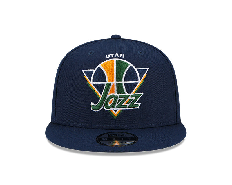 Utah Jazz New Era Navy 2021 NBA Tip Off Snapback Hat product image 3, provided for visual reference and product detail review