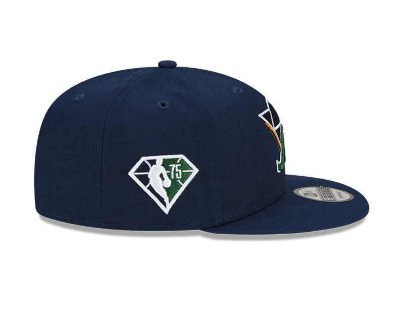 Utah Jazz New Era Navy 2021 NBA Tip Off Snapback Hat product image 6, provided for visual reference and product detail review