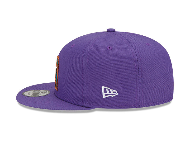 New Era Arizona Diamondbacks 2001 World Series Purple 9FIFTY Snapback Adjustable Hat product image 5, provided for visual