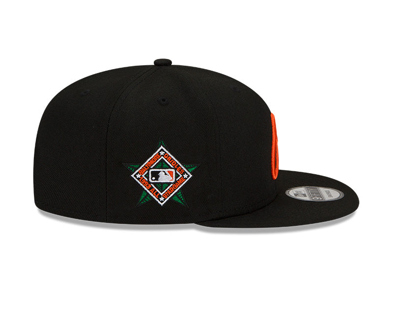 New Era Baltimore Orioles 1993 All Star Game Black 9FIFTY Snapback Adjustable Hat product image 4, provided for visual