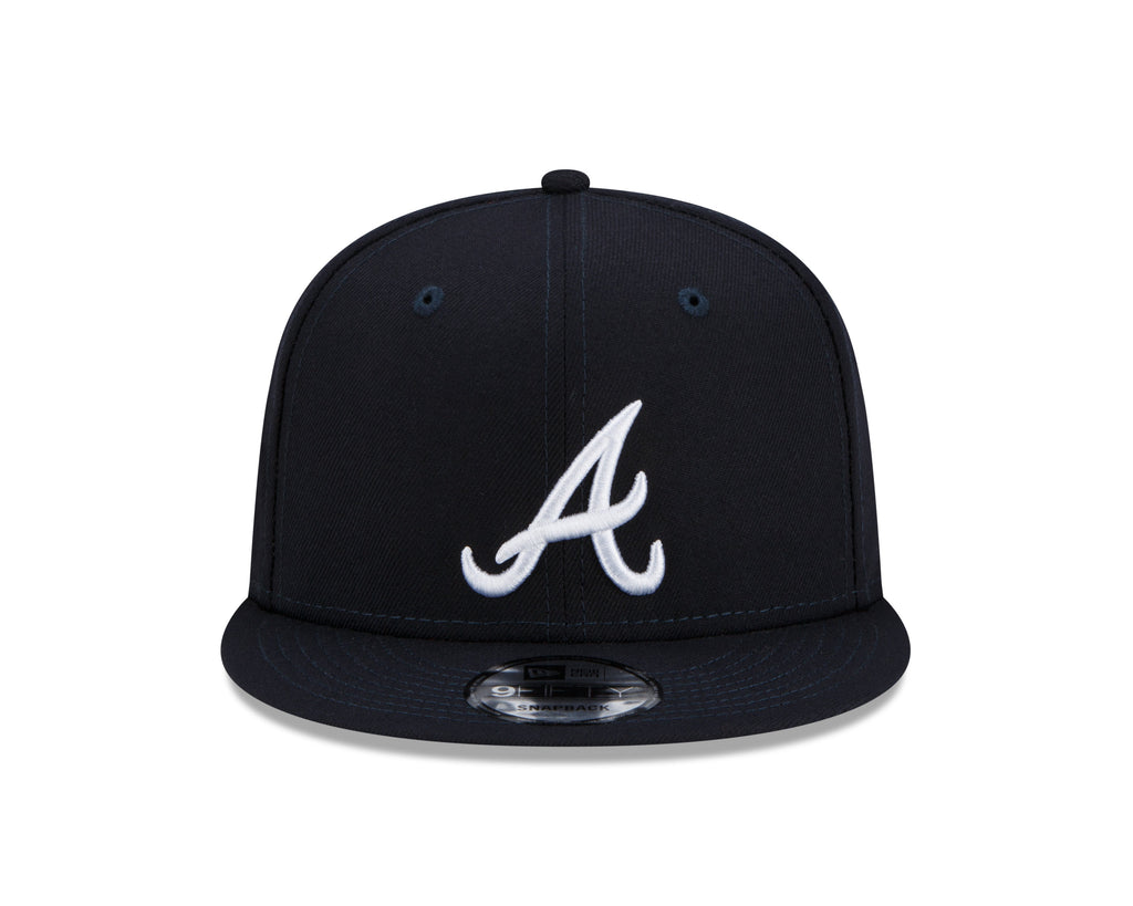 New Era Atlanta Braves 1995 World Series Navy 9FIFTY Snapback Adjustable Hat product image 2, provided for visual reference
