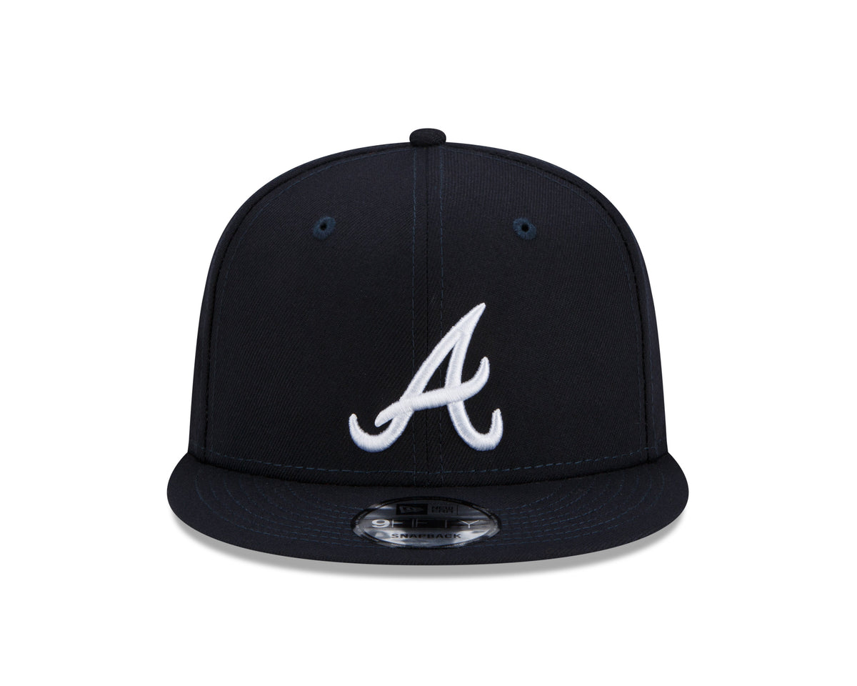 New Era Atlanta Braves 1995 World Series Navy 9FIFTY Snapback Adjustable Hat product image 2, provided for visual reference