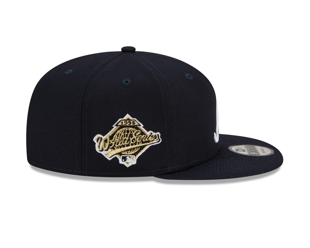 New Era Atlanta Braves 1995 World Series Navy 9FIFTY Snapback Adjustable Hat product image 4, provided for visual reference