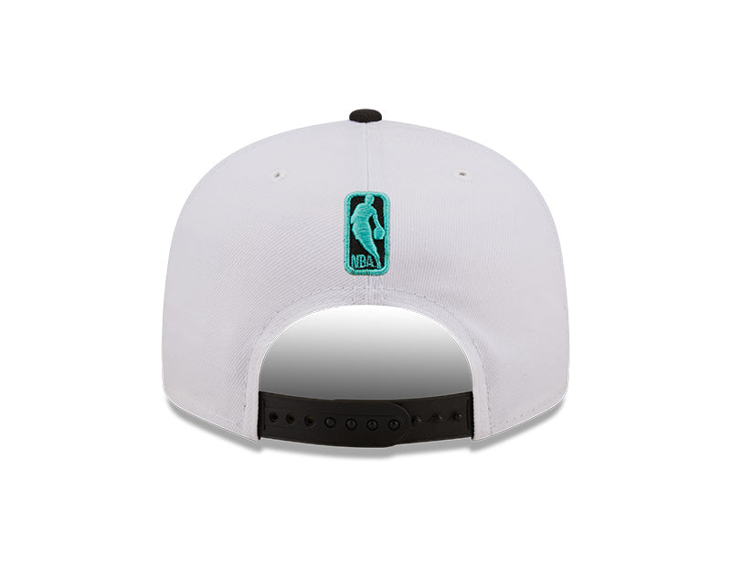 Toronto Raptors New Era 2 Tone White and Black Color Pack 9FIFTY Snapback Hat for Men product image 6, provided for visual