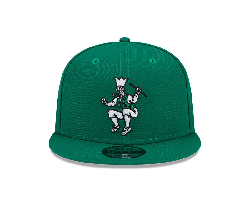 Boston Celtics New Era 2021/22 City Edition Alternate 9FIFTY Snapback Adjustable Hat - Kelly Green product image 2, provided