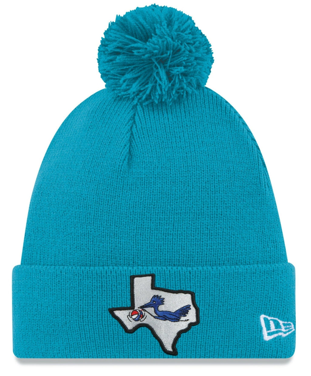 San Antonio Spurs '21 NBA City Edition New Era Teal Alternate Cuffed Knit Hat product image 1, provided for visual reference
