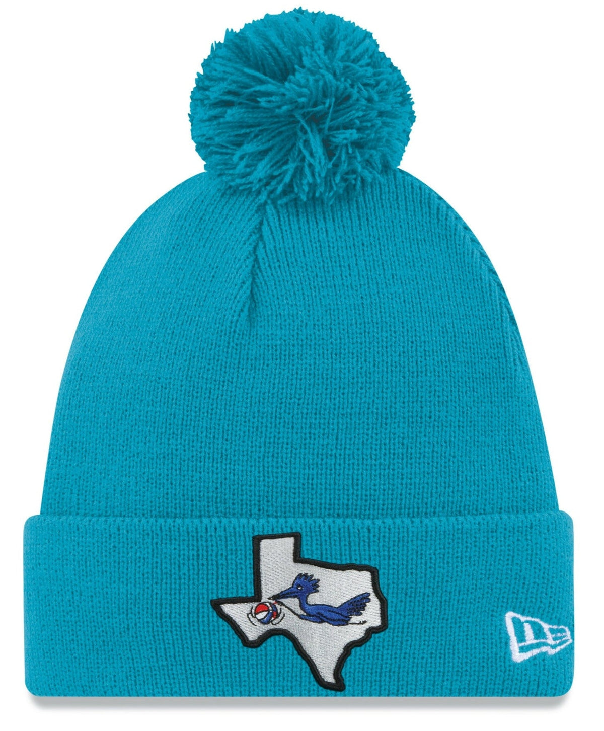 San Antonio Spurs '21 NBA City Edition New Era Teal Alternate Cuffed Knit Hat product image 1, provided for visual reference