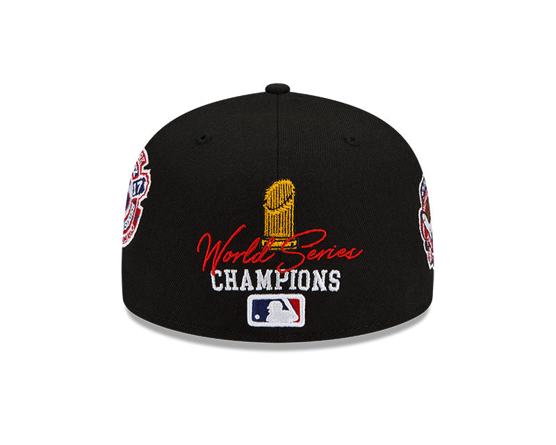 Chicago White Sox 3 Time World Series Champions Edition Black New Era 59FIFTY Fitted Hat product image 5, provided for