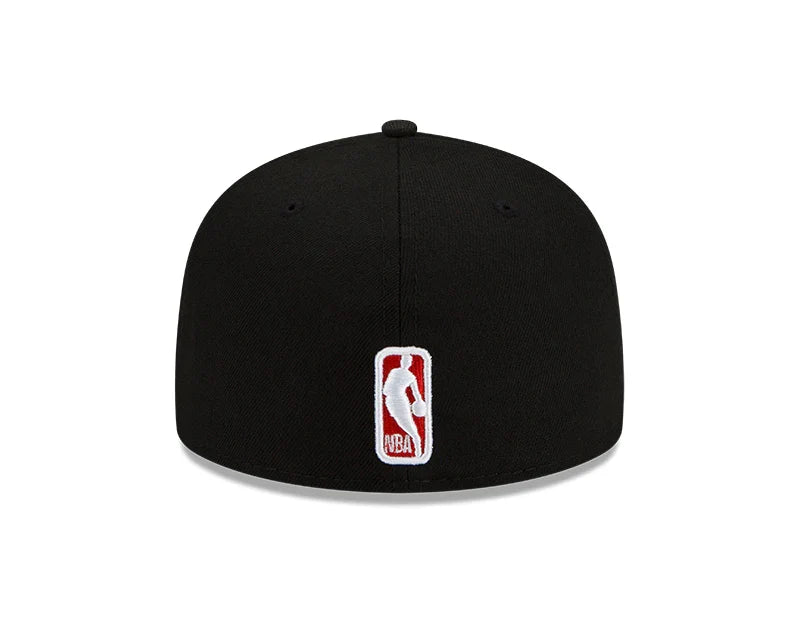 Chicago Bulls New Era Black Windy City Cluster 59FIFTY Fitted Hat product image 6, provided for visual reference and product