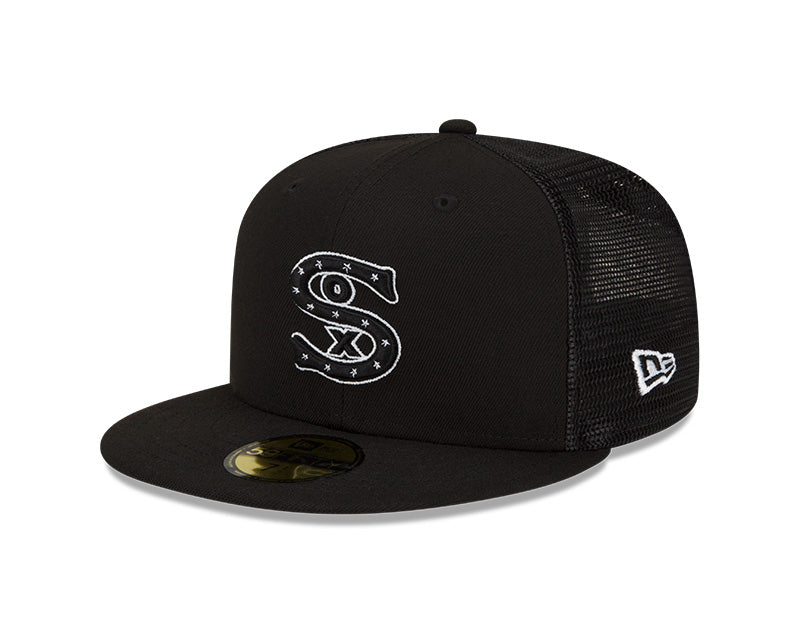 Chicago White Sox New Era Black 2022 Spring Training 59FIFTY Fitted Hat product image 3, provided for visual reference and