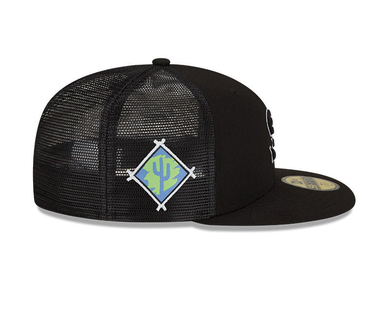 Chicago White Sox New Era Black 2022 Spring Training 59FIFTY Fitted Hat product image 4, provided for visual reference and