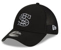 Chicago White Sox New Era Black Batting Practice 39THIRTY Flex-Fit Hat for Men product image 1, provided for visual
