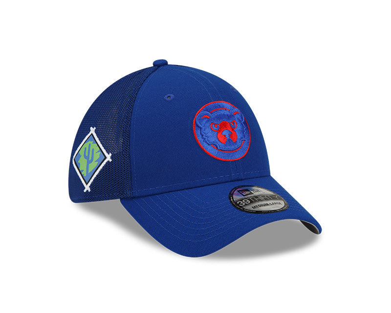 Chicago Cubs New Era Royal 2022 Spring Training 39THIRTY Flex-Fit Hat for Men product image 1, provided for visual reference