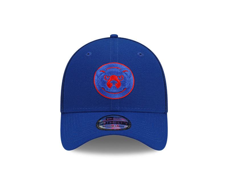 Chicago Cubs New Era Royal 2022 Spring Training 39THIRTY Flex-Fit Hat for Men product image 2, provided for visual reference