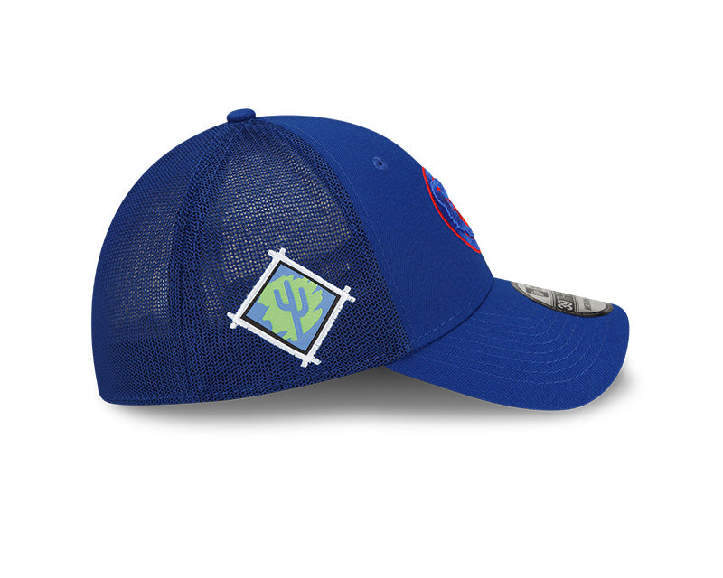 Chicago Cubs New Era Royal 2022 Spring Training 39THIRTY Flex-Fit Hat for Men product image 5, provided for visual reference