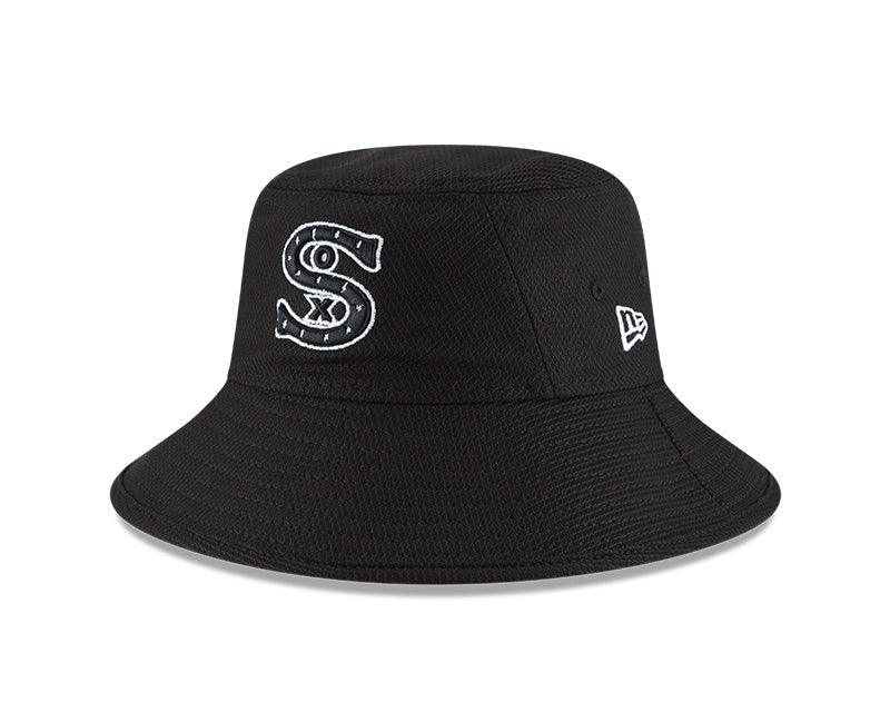 Chicago White Sox Black 2022 Batting Practice Bucket Hat By New Era product image 1, provided for visual reference and