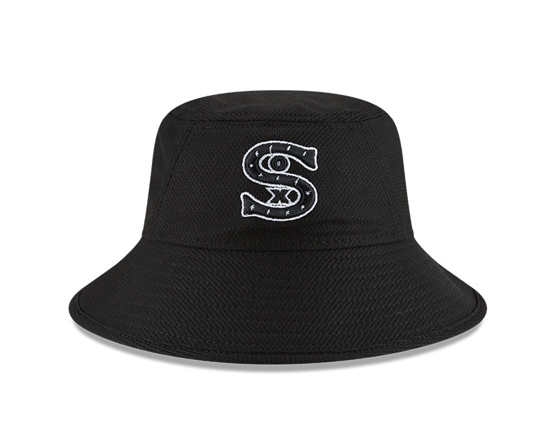 Chicago White Sox Black 2022 Batting Practice Bucket Hat By New Era product image 2, provided for visual reference and