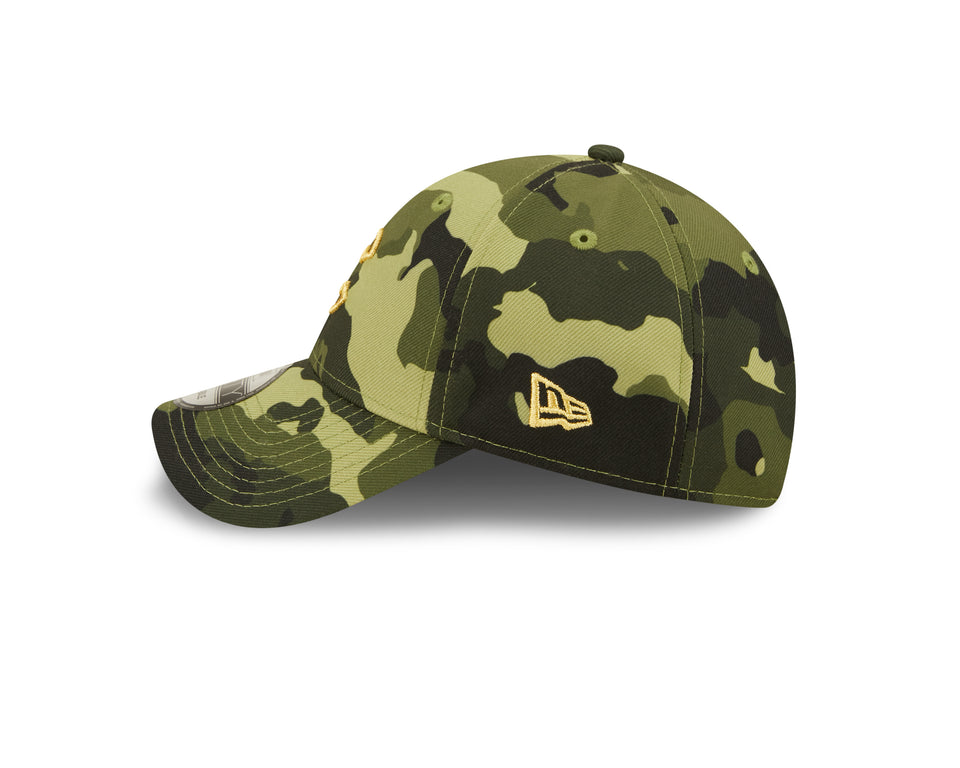 Chicago Cubs New Era 2022 MLB Armed Forces Day 9FORTY Adjustable Hat - Camo product image 5, provided for visual reference