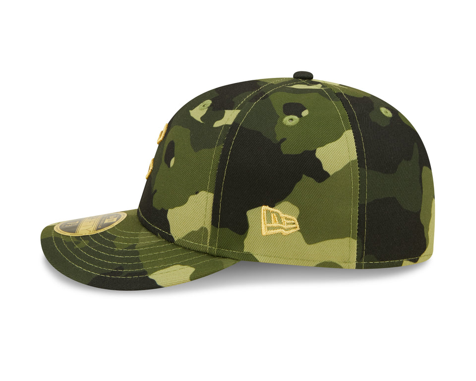 Chicago Cubs New Era Low Profile 2022 MLB Armed Forces Day On-Field 59FIFTY Fitted Hat - Camo product image 5, provided for