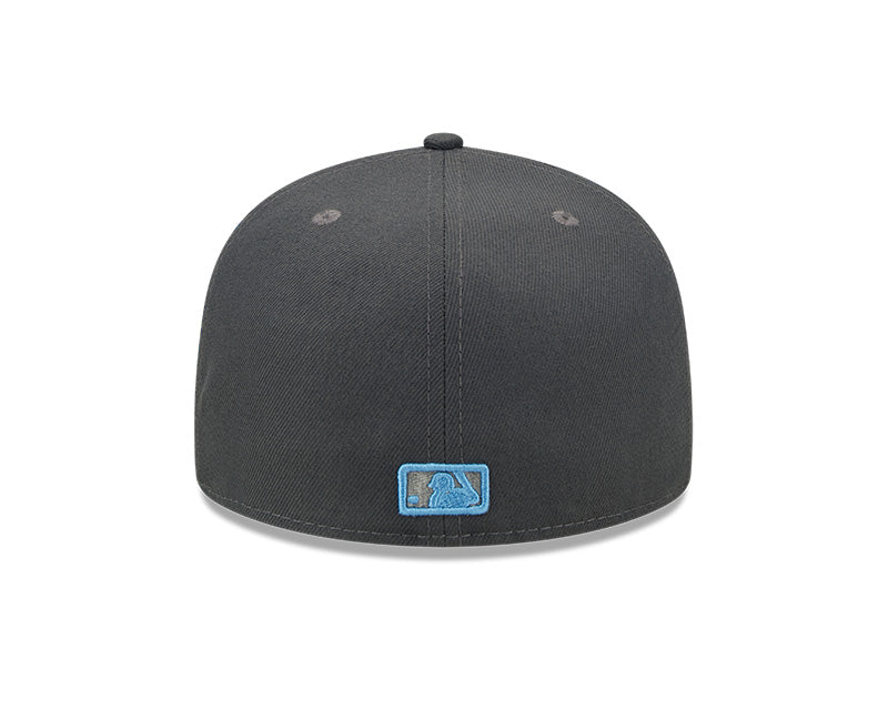 Chicago Cubs 2022 Father's Day New Era Graphite/ Blue Authentic Collection 59FIFTY Fitted Hat product image 6, provided for