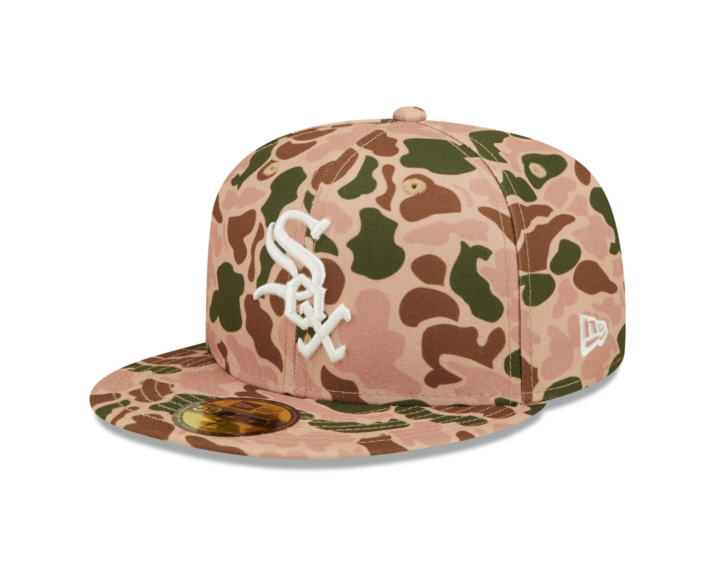 Chicago White Sox New Era 2005 World Series Duck Camo 59FIFTY Fitted Hat product image 3, provided for visual reference and