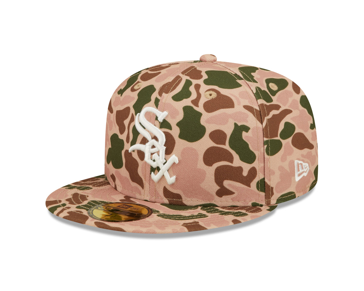 Chicago White Sox New Era 2005 World Series Duck Camo 59FIFTY Fitted Hat product image 3, provided for visual reference and