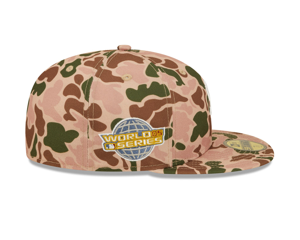 Chicago White Sox New Era 2005 World Series Duck Camo 59FIFTY Fitted Hat product image 4, provided for visual reference and