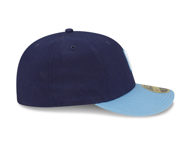 Chicago Cubs New Era Navy/Light Blue City Connect Low Profile 59FIFTY Fitted Hat for Men product image 5, provided for