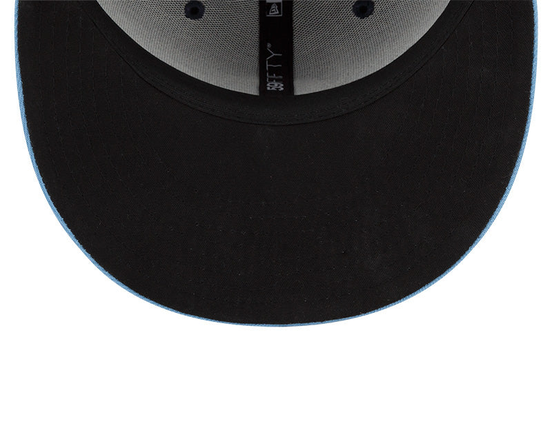 Chicago Cubs New Era Navy/Light Blue City Connect Low Profile 59FIFTY Fitted Hat for Men product image 7, provided for