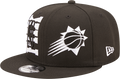 Phoenix Suns New Era Black 2022 NBA Draft 9FIFTY Snapback Hat product image 1, provided for visual reference and product