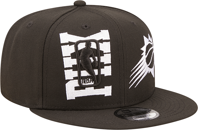 Phoenix Suns New Era Black 2022 NBA Draft 9FIFTY Snapback Hat product image 3, provided for visual reference and product
