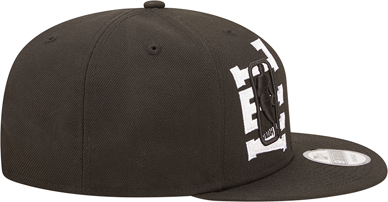 Atlanta Hawks New Era Black 2022 NBA Draft 9FIFTY Snapback Hat product image 5, provided for visual reference and product