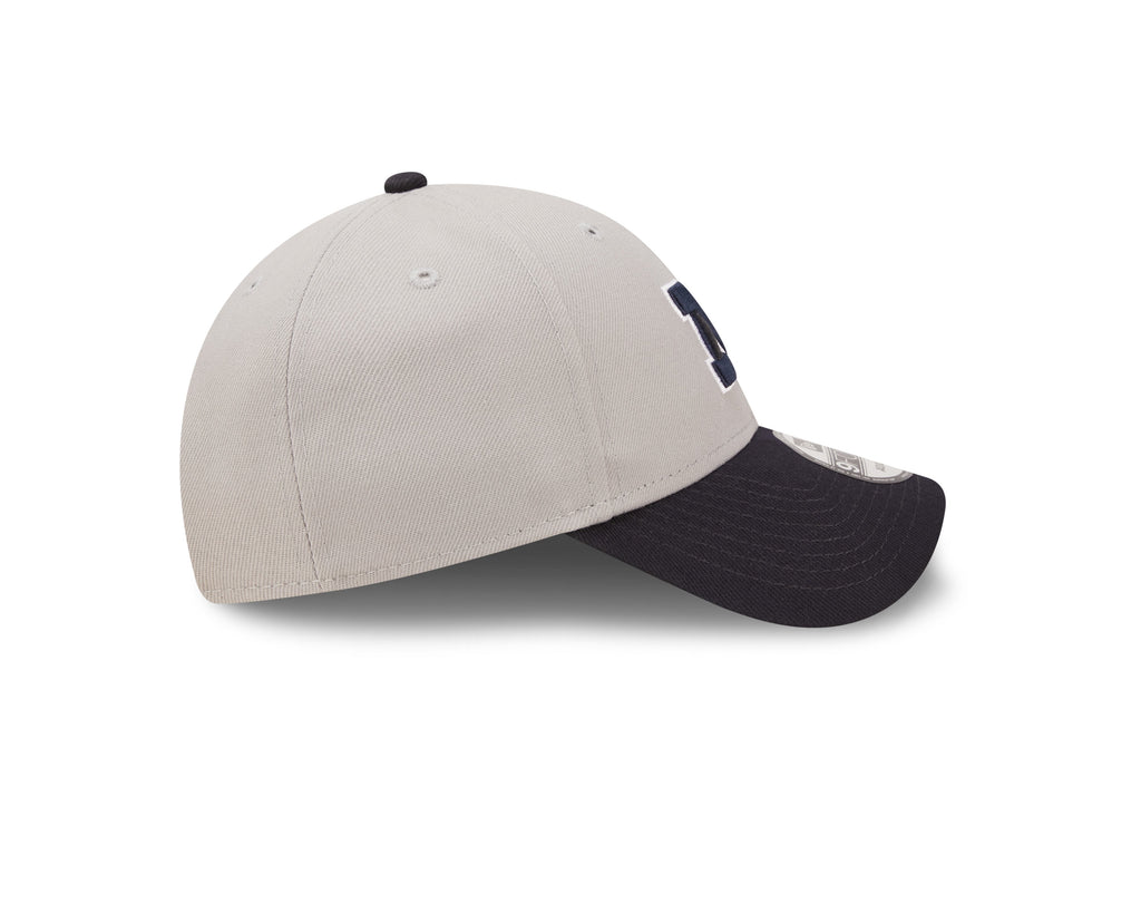 Michigan Wolverines Tide 2 Tone Gray/Navy NCAA New Era The League 9Forty Adjustable Hat product image 5, provided for visual
