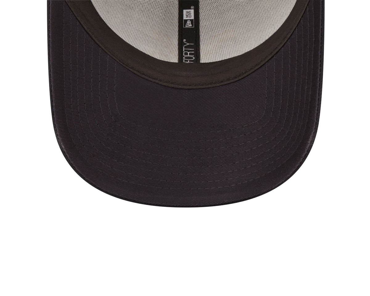 Michigan Wolverines Tide 2 Tone Gray/Navy NCAA New Era The League 9Forty Adjustable Hat product image 7, provided for visual