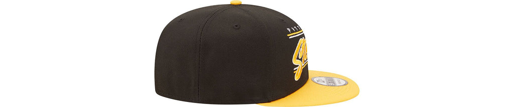 Pittsburgh Steelers New Era Team Script 2 Tone 9FIFTY Snapback Hat product image 6, provided for visual reference and