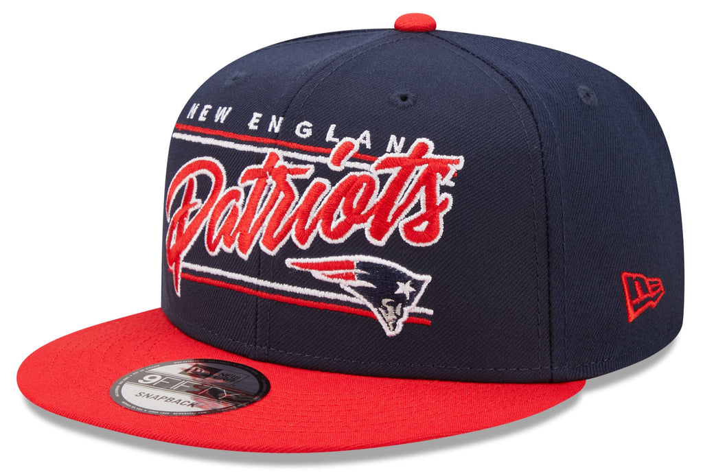 New England Patriots Primary Logo New Era Team Script 2 Tone 9FIFTY Snapback Hat product image 1, provided for visual
