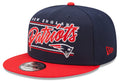 New England Patriots Primary Logo New Era Team Script 2 Tone 9FIFTY Snapback Hat product image 1, provided for visual