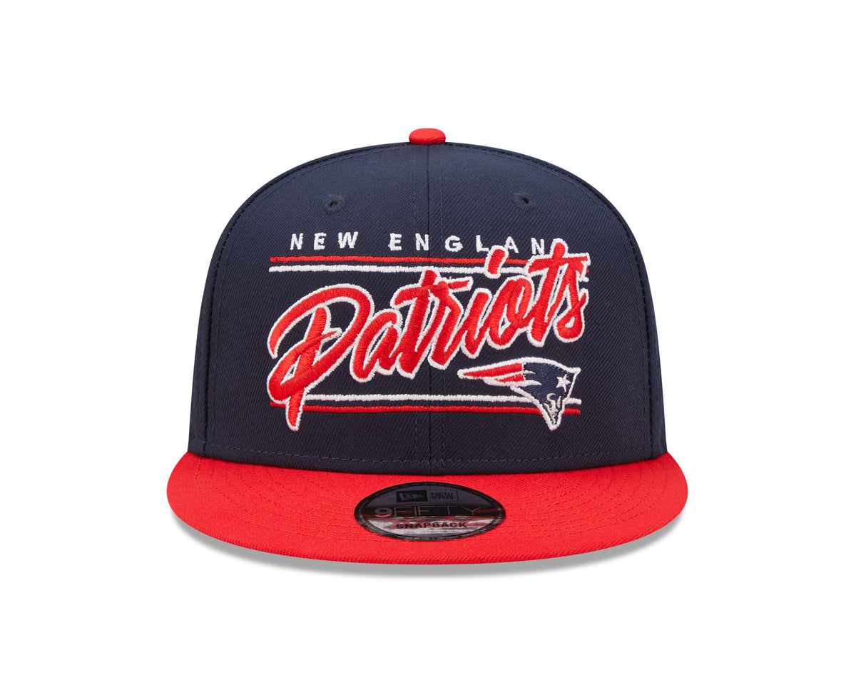 New England Patriots Primary Logo New Era Team Script 2 Tone 9FIFTY Snapback Hat product image 3, provided for visual