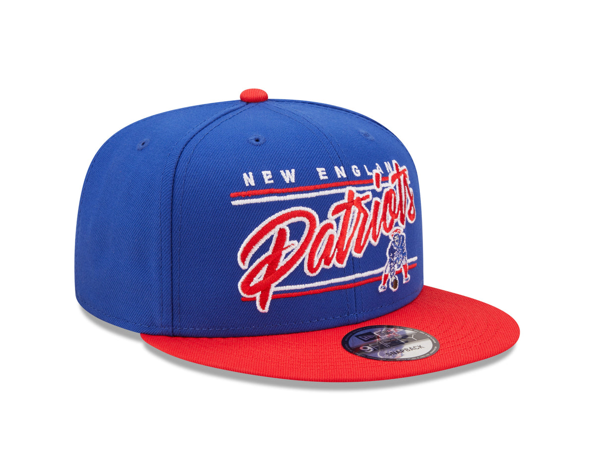 New England Patriots Historic Logo New Era Team Script 2 Tone 9FIFTY Snapback Hat product image 4, provided for visual
